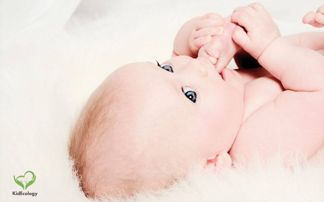 Taking care of baby
