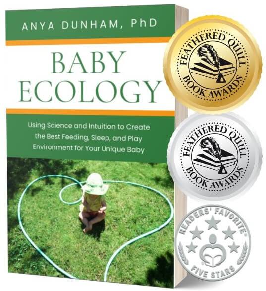 Baby Ecology book cover with awards