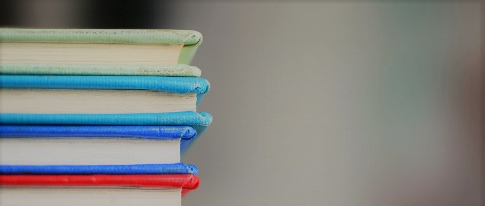 A stack of colorful books A stack of colorful books